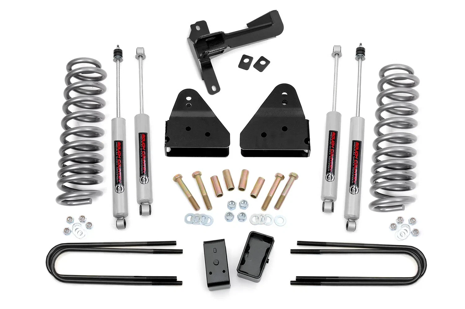 2005-2007 Ford F-350 Super Duty 3 Inch Lift Kit - FR Springs - Ford F-250_F-350 Super Duty 4WD (2005-2007) - 486.2